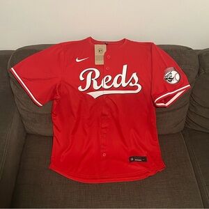 Nike Authentic Cincinnati Reds Baseball MLB Red 2024 Alternate Jersey Men’s Sz L